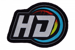 HD woven badge