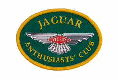 Jaguar woven badge