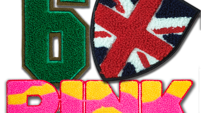 Custom Chenille Patches for School, Sports, and More Premium Quality Chenille Badges for Your Team or Club Handcrafted Chenille Embroidery Patches for Any Occasion
