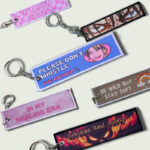 custom printed sublimation keyrings, custom printed keyrings, keychains