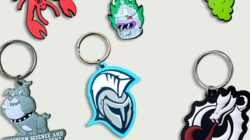 custom printed sublimation keyrings, custom printed keyrings, keychains