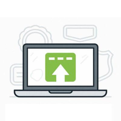 Step 1: Upload your custom badge artwork for a free quote
