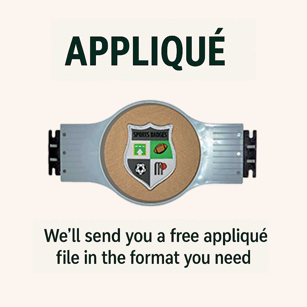 Applique-Embroidery-Badge-UK appliqué border patches 5. laser cut embroidered badges 6. Merrow border patches 7. satin border patches 8. overlocked border badges 9. patch border types 10. badge edge styles