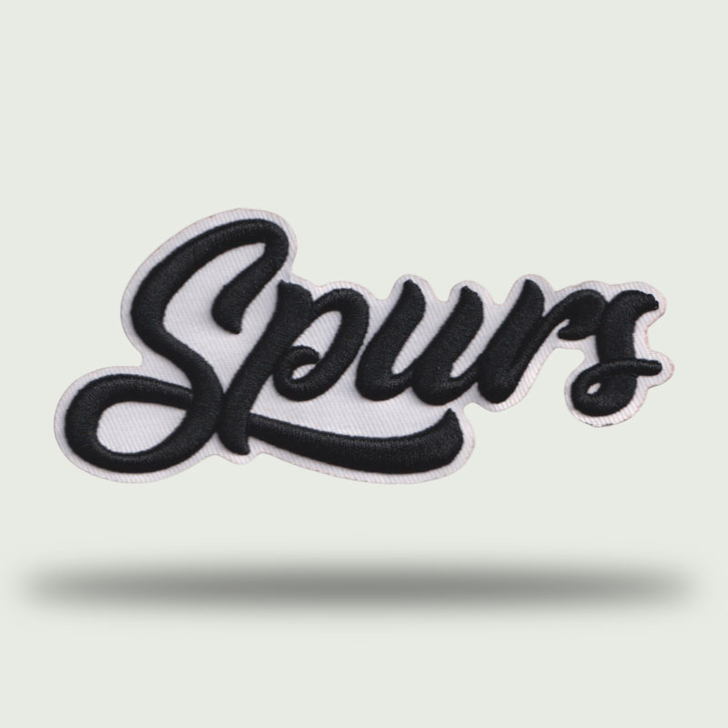 tottenham-hotspurts-badge-spurs-badge-3d-puff-badg-badge-embroidered-hat-badge-embroidery-badge-uk Badge Comparison, woven vs embroidered badges, chenille badges, faux leather badges, combination badges, 3D puff badges, sublimation badges, custom embroidered badges, badge types guide, how to choose custom badges