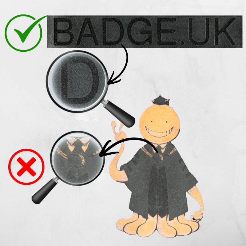 faux leather badges, PU leather badges, custom leather badges, engraved leather badges, faux leather patches, custom PU leather patches, UK made leather badges, made in the UK badges, custom leather patches UK, leather effect badges, engraved PU leather badges, sew on leather badges, heat seal leather badges, temporary adhesive backing badges, leather patches for hats, custom leather patches for clothing, leather patches for workwear, branded leather patches, black faux leather badges, saddle tan leather badges, rawhide leather badges, Harrow badge production, engraved badges made in Harrow, custom badge backing options, faux leather badge colour comparison
